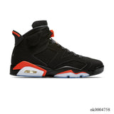 AJ 6 Black Infrared Orange Shoes Sneaker – nk0004758