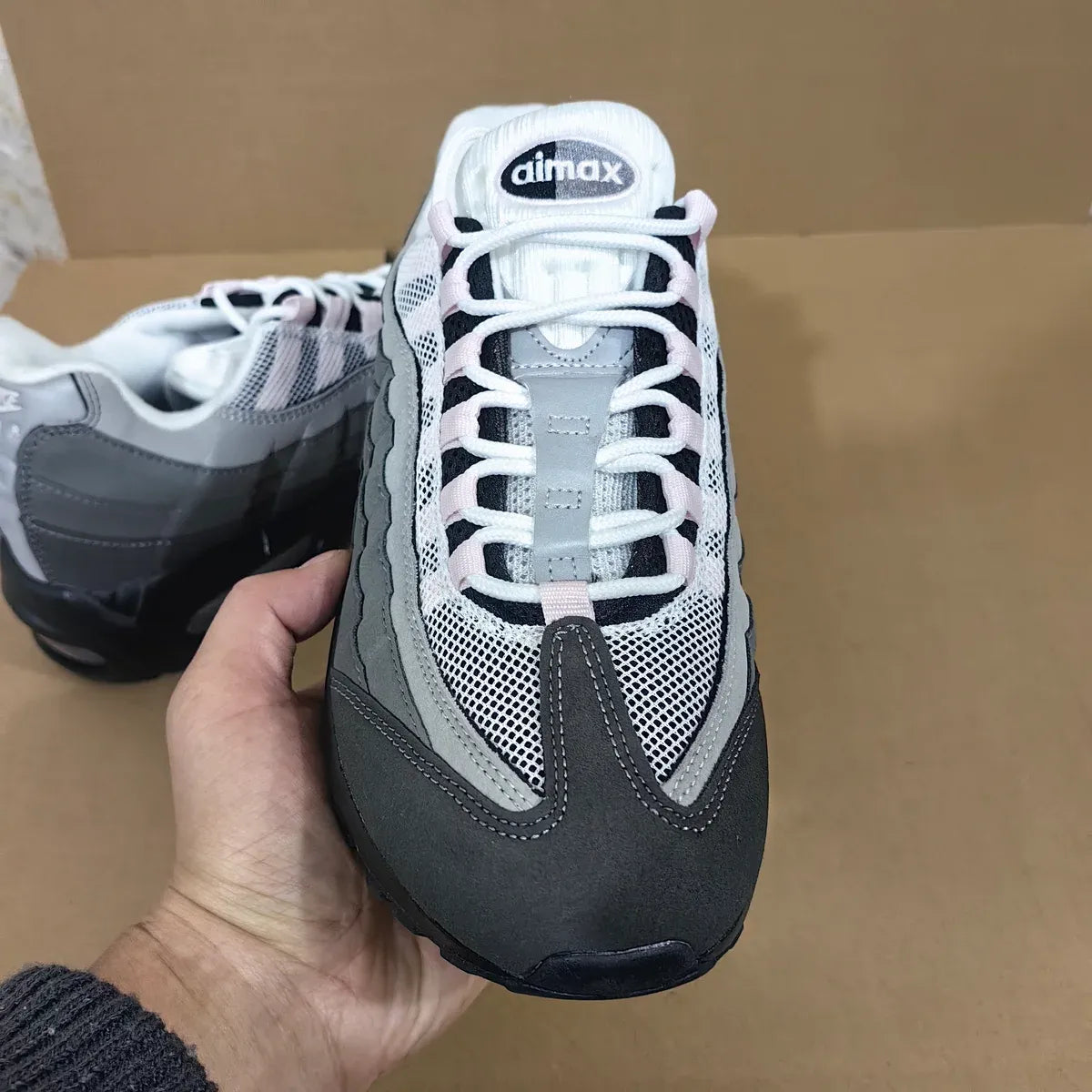 AM 95 OG Big Bubble Pink Foam Shoes Sneakers – nk0004776