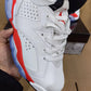 AJ 6 White Infrared Shoes Sneakers- nk0004813