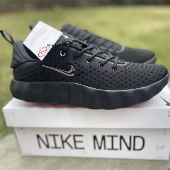 NK Mind 002 Black Hyper Crimson Shoes Sneakers – nk0004881
