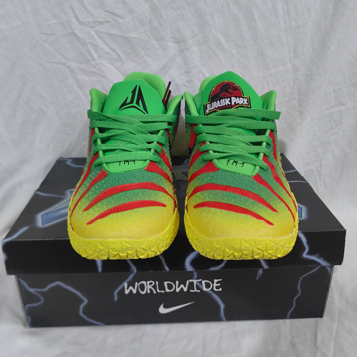 Jurassic Park x Ja 3 Green Spark/ Explorer (2026) Shoes Sneakers – nk0004971