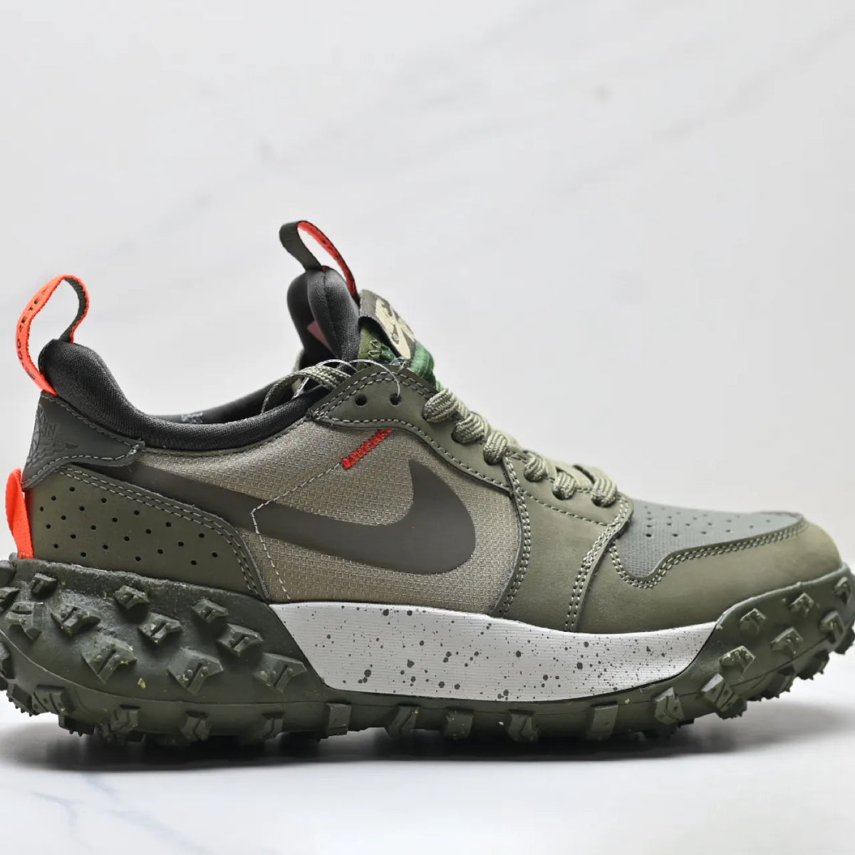 AJ 1 Low Element GoreTex Medium Olive Shoes Sneakers – nk0004986