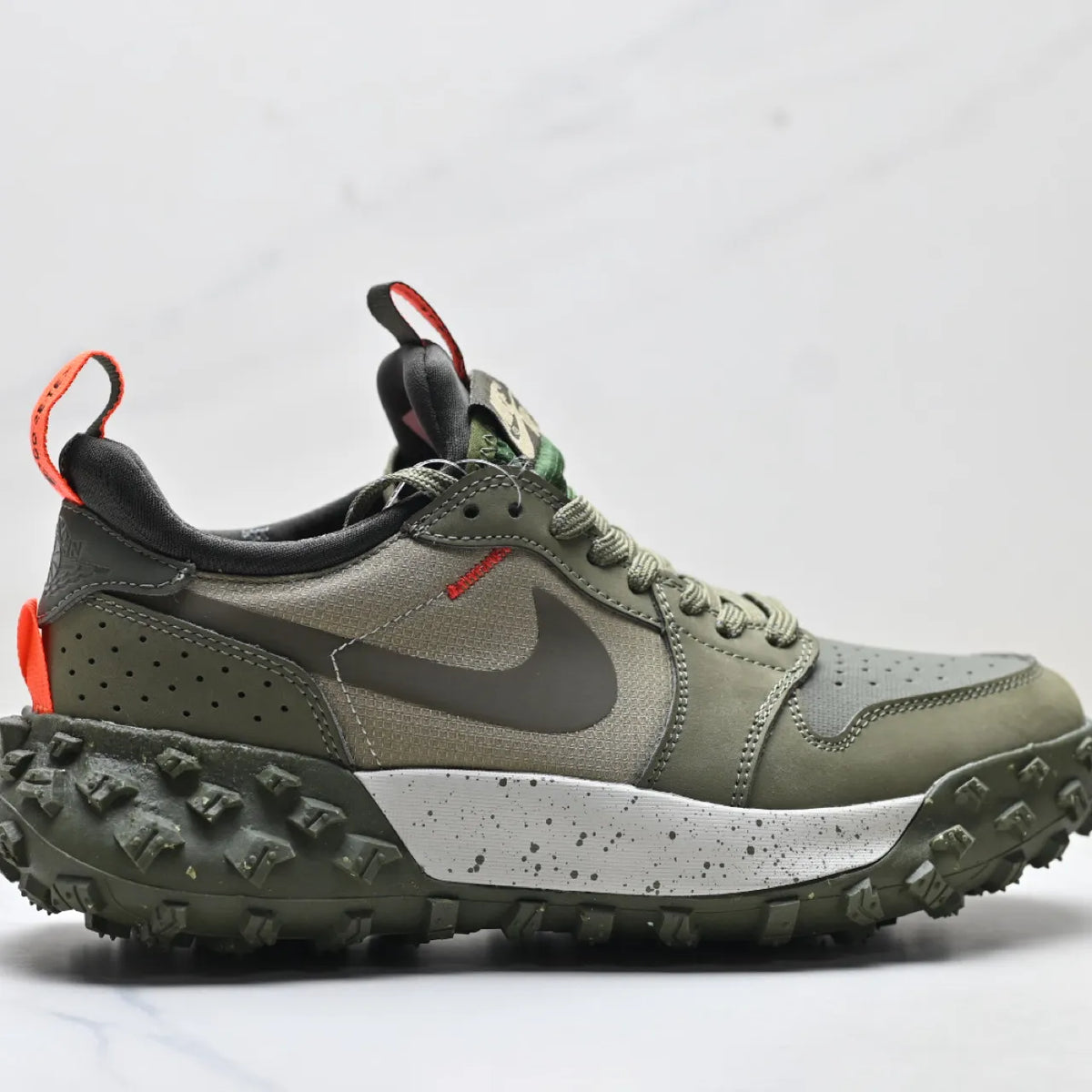 AJ 1 Low Element GoreTex Medium Olive Shoes Sneakers – nk0004986