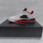 AJ 5 Retro Low Fire Red Shoes Sneakers – nk0005016