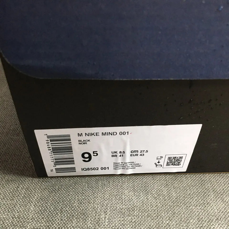 Mind 001 x Fragment ‘Black’ Shoes Sneakers – nk0005022