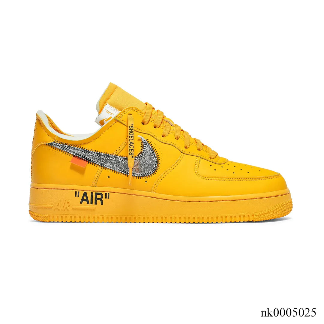 AF 1 Low OW ICA University Gold Shoes Sneakers – nk0005026