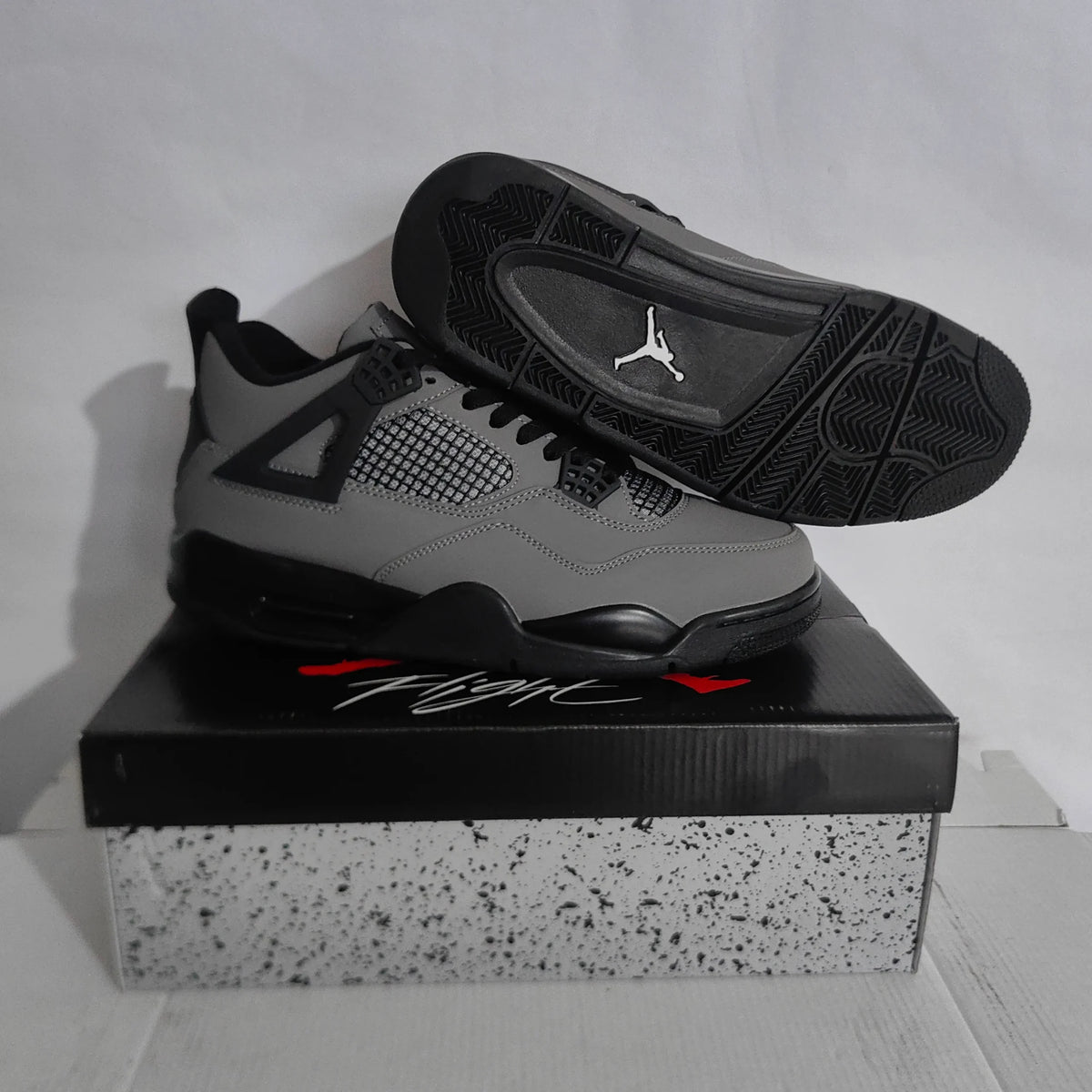 AJ 4 x Travis Scott Retro Dark Grey Black Shoes Sneakers – nk0005039