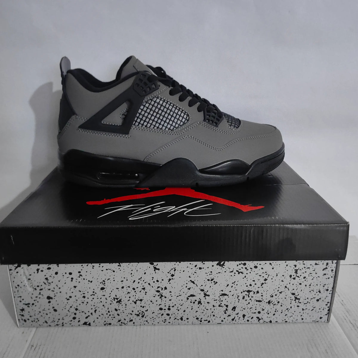 AJ 4 x Travis Scott Retro Dark Grey Black Shoes Sneakers – nk0005039