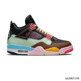 J Balvin x AJ 4 Multicolor Shoes Sneakers – nk0005108