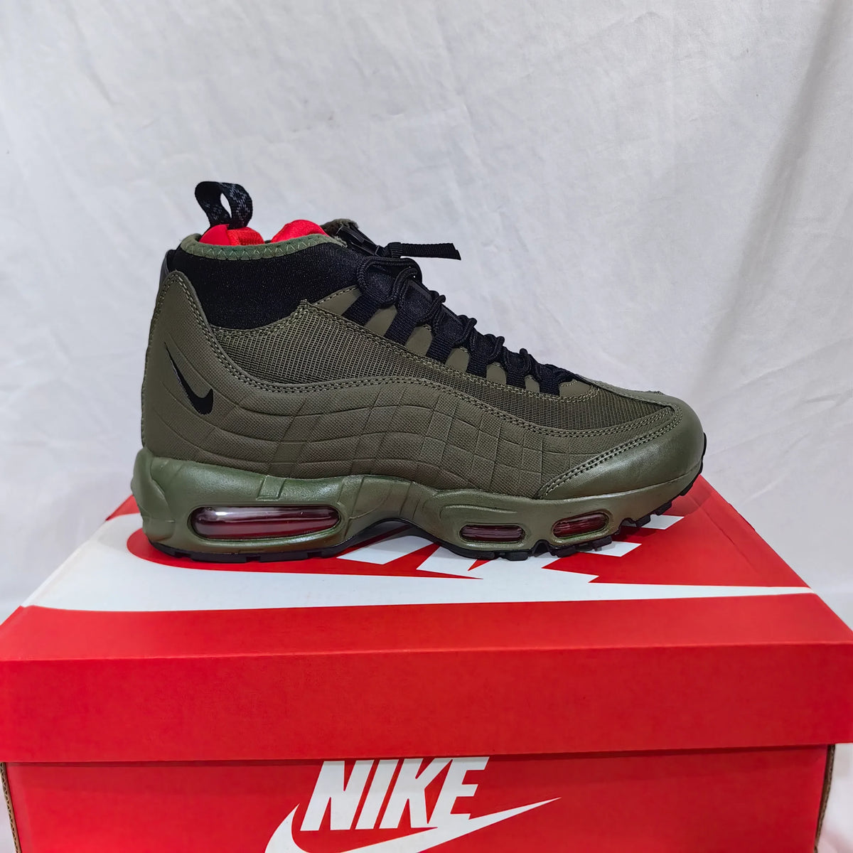 AM 95 Sneakerboot  Dark Loden/Cargo Khaki Shoes Sneakers – nk0005234