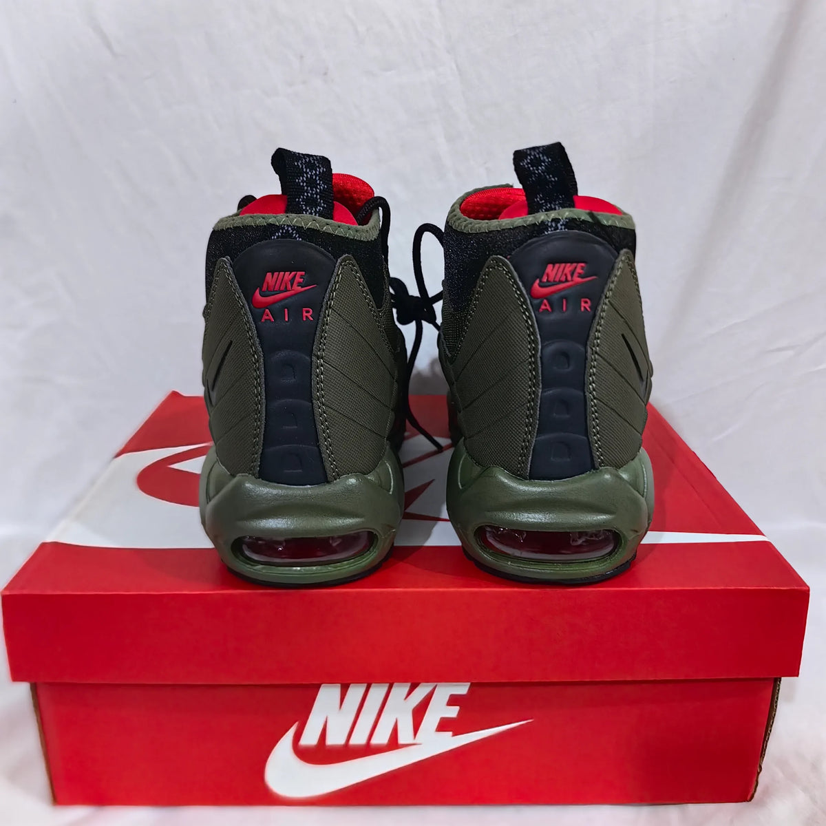 AM 95 Sneakerboot  Dark Loden/Cargo Khaki Shoes Sneakers – nk0005234