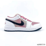 AJ 1 Low SE White Black Desert Berry Shoes Sneakers – nk0005310
