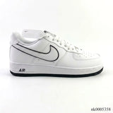 AF 1 ’07 Low “White Black Outline Swoosh” Shoes Sneakers – nk0005358
