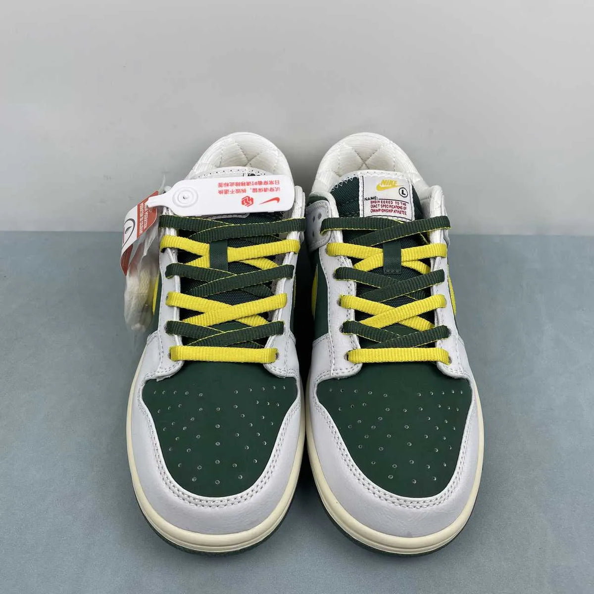 Dunk Low Retro “Sail/University Gold-Fir” Shoes Sneakers – nk0005383