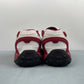 FL Echappe 2 White and Wine-Red Shoes Sneakers – nk0005392
