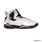 JD True Flight White Varsity Red Shoes Sneakers – nk0005415