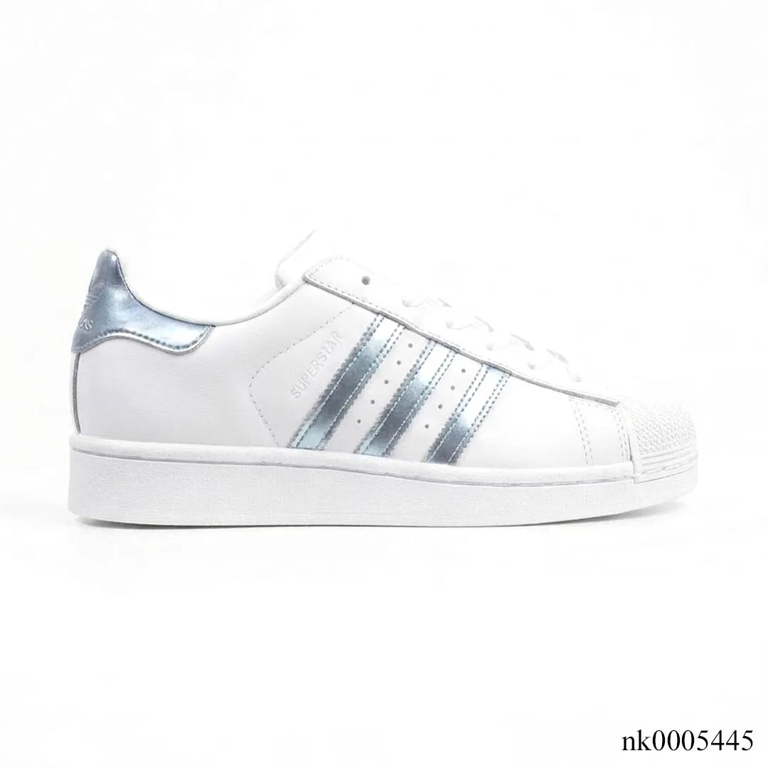 AD Superstar White Silver Metallic Shoes Sneakers – nk0005445