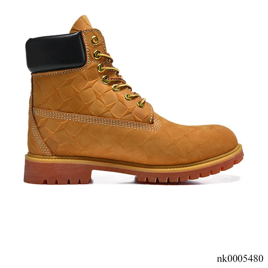 SUP x TBL 6 Inch Premium Waterproof Boot ‘Embossed Diamond Plate – Wheat’ Shoes Sneakers – nk0005480