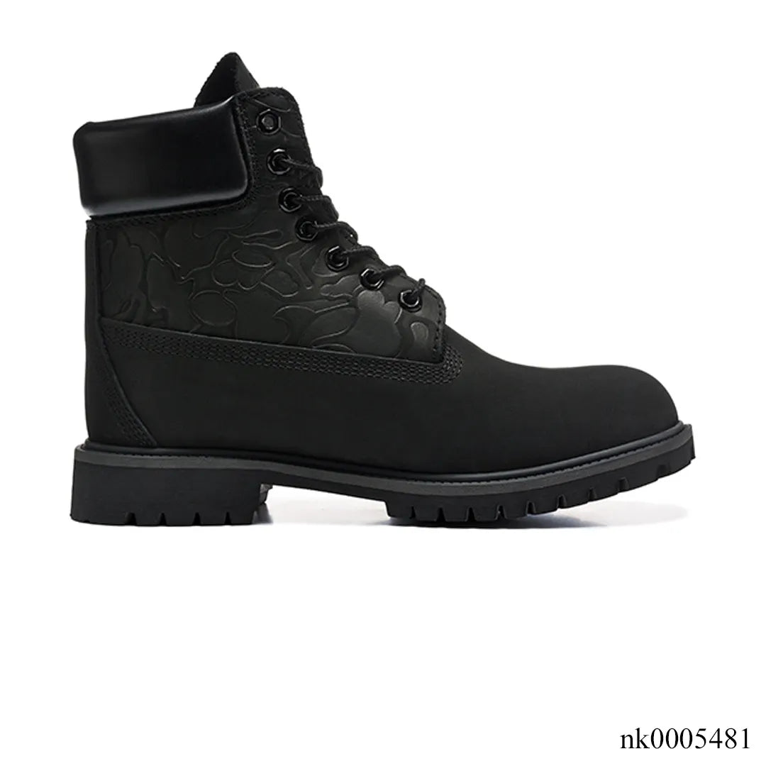 [PREMIUM] A Bathing Ape x Undefeated x TBL 6 Inch Black Shoes Sneakers – nk0005481