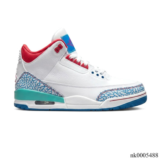 AJ 3 Retro ‘Play Your Way’/’Chalk & Track Red’ Shoes Sneakers – nk0005488