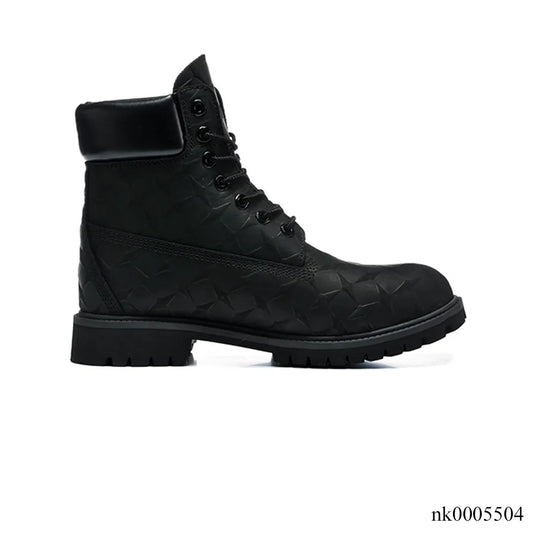 [PREMIUM] SUP x TBL 6-Inch Premium Waterproof Boot ‘Embossed Diamond Plate – Black’ Shoes Sneakers – nk0005504