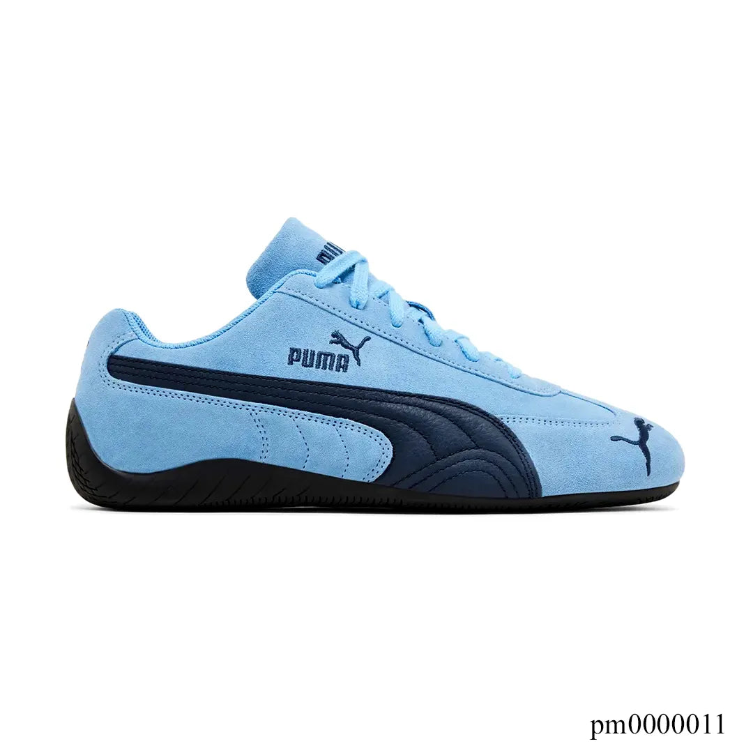 PM Speedcat Archive Light Blue Club Navy Shoes Sneakers – pm0000011