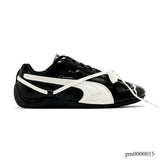 Rosé x PM Speedcat Premium Leather Black Shoes Sneakers – pm0000015