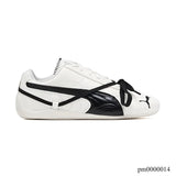 Rosé x PM Speedcat Premium Leather Warm White Shoes Sneakers – pm0000014